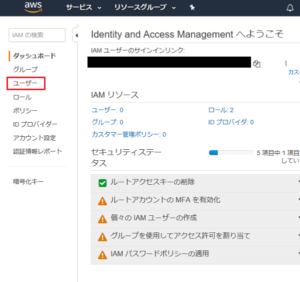 AWS Cloud9 IAM設定 ②